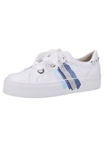 Paul Green, Damen Sneaker, Blau / Hellblau / Grau / Wei&szlig;