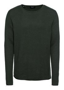 Selected Homme, Herren Pullover 'SLHROCKY CREW NECK B', Dunkelgrün