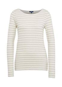 Tom Tailor, Damen Shirt, Grau / Offwhite