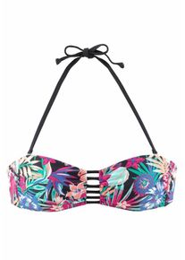 Kangaroos, Damen Bandeau-Top 'Bali', Blau / Türkis / Apricot / Dunkelpink / Schwarz
