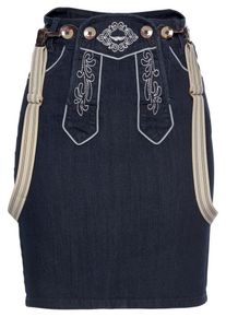 Arizona, Damen Jeansrock 'Bavaria', Nachtblau