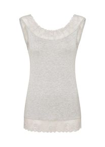 Cream, Damen Top 'Florence', Hellgrau