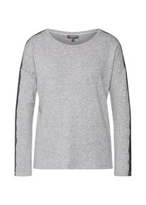Street One, Damen Pullover, Graumeliert