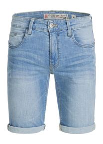 INDICODE JEANS, Herren Shorts 'Caden', Hellblau