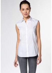 Eterna, Damen Ärmellose Bluse 'MODERN CLASSIC', Weiß