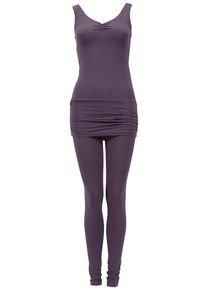 Jaya, Damen Jumpsuit 'Victoria', Dunkellila