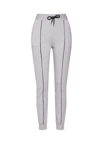 NA-KD, Damen Hose 'soft slim track pants', Grau