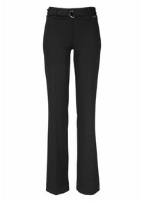 Bruno Banani, Damen Palazzohose, Schwarz