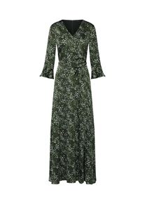 Banana Republic, Damen Kleid 'NIKKI', Dunkelgrün / Mischfarben
