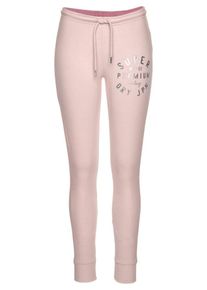 Superdry, Damen Pants 'Bella', Rosa