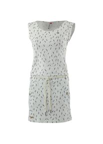 Ragwear, Damen Jerseykleid , Weißmeliert
