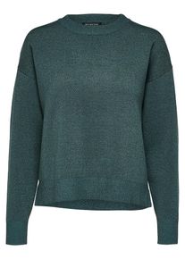 Selected Femme, Damen Pullover, Dunkelgrün