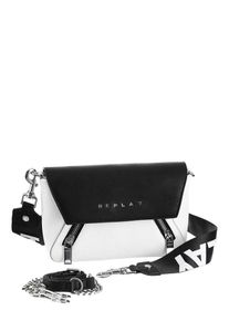Replay, Damen Umh&auml;ngetasche, Schwarz / Wei&szlig;
