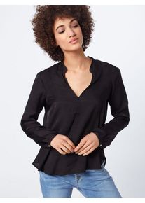 Q/S Designed By, Damen Bluse, Schwarz