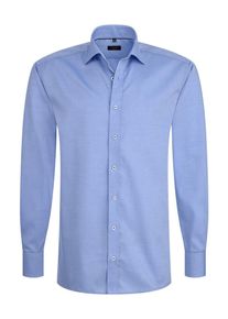 Eterna, Herren Langarm Hemd REGULAR FIT, Blau