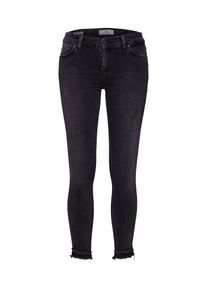 LTB, Damen Jeans 'LONIA WHITE STRIPED', Black Denim