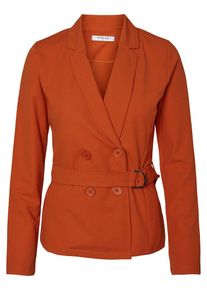 Pieces, Damen Blazer, Rostbraun