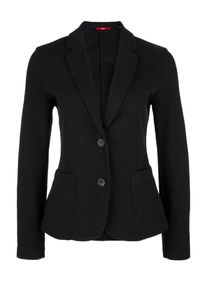 s.Oliver RED LABEL, Damen Sweat-Blazer, Schwarz