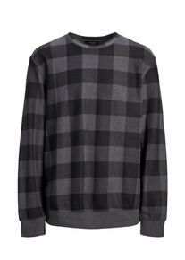 Jack & Jones JACK & JONES, Herren Sweatshirt, Dunkelgrau / Graumeliert / Schwarz