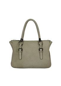 Silvio Tossi, Damen Tasche, Ecru / Silber