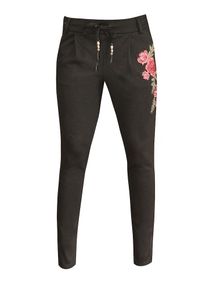 COCCARA, Damen Chino 'Lana', Hellgrün / Altrosa / Schwarz
