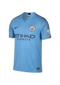 Nike, Herren 'Manchester City 18/19 Heim' Fußballtrikot, Hellblau