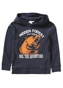 MyToys-COLLECTION, Kapuzenpullover, Nachtblau / Safran / Wei&szlig;