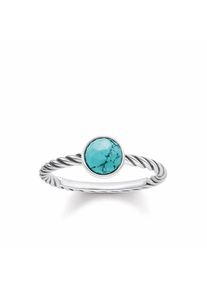 Thomas Sabo, Damen Fingerring, T&uuml;rkis / Silber