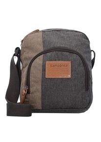 Samsonite, Herren Umhängetasche 'Rewind Natural', Hellbraun / Grau