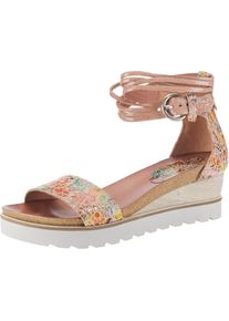 JOLANA & FENENA JOLANA & FENENA, Damen Keilsandaletten, Beige / Mischfarben