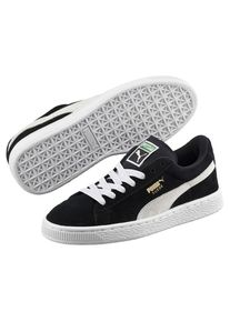 Puma, Mädchen Sneaker 'Suede Jr 355110-02', Schwarz
