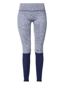 S.Oliver Active, Damen Sport Tights, Blau / Blaumeliert