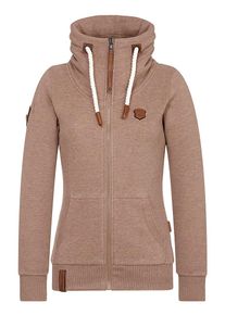 Naketano, Damen Sweatjacke, Hellbraun