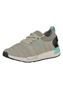Kangaroos, Damen Sneaker, Creme / T&uuml;rkis / Grau