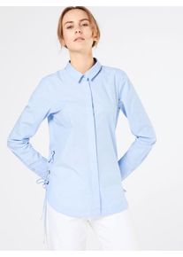 talkabout, Damen Bluse mit Schnürung, Hellblau