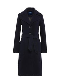 Tom Tailor, Damen Wollmantel, Navy