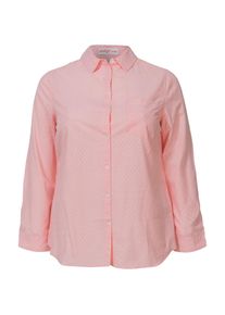 sheego, Damen Bluse, Rosa / Weiß