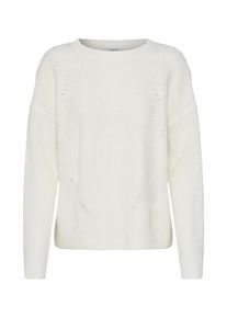 Pieces, Damen Pullover, Offwhite