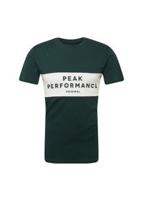 Peak Performance, Herren Shirts 'M ORIGSEAT', Dunkelgrün / Weiß