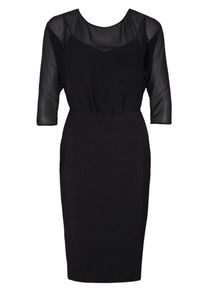 s.Oliver BLACK LABEL, Damen Kleid, Schwarz