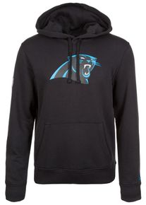 New Era, Herren Kapuzenpullover 'NFL Carolina Panthers', Aqua / Schwarz