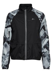 Only Play, Damen Sportjacke 'Dayo', Grau / Schwarz