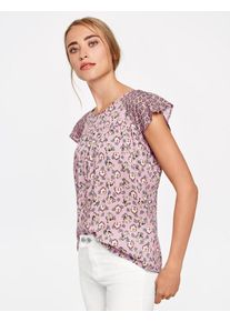 Taifun, Damen Bluse, Mischfarben / Rosa