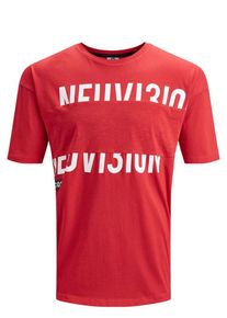 Jack & Jones JACK & JONES, Herren T-Shirt, Rot / Schwarz / Weiß