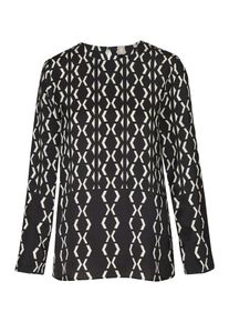 Jacques Britt, Damen Shirtbluse, Nude / Schwarz