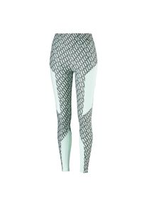 Puma, Damen Leggings 'Bold Graphic', Mint / Schwarz