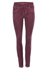 Heine, Damen Skinny-Hose, Weinrot