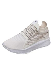Puma, Damen Sneaker 'TSUGI Netfit v2 evoKNIT', Beige / Wei&szlig;