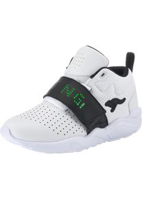 Kangaroos, Sneakers High 'Blinkies Kangablaster', Schwarz / Wei&szlig;