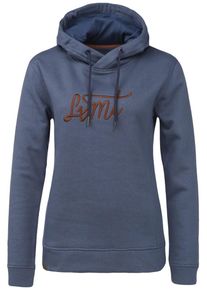 LAKEVILLE MOUNTAIN, Damen Kapuzenpullover 'Mara Embroidery', Blau